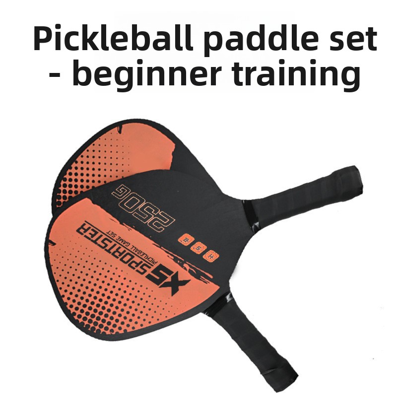 Green Pickleball Paddles Set of 2 Lightweight Wood Rackets with 4 Pickleballs and Carry Bag Outdoor Sports Equipment for Beginners โ image 2