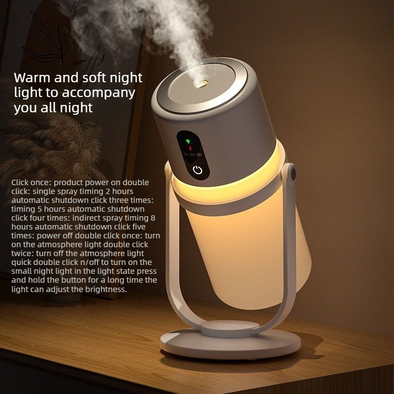 Portable Air Humidifier - Replenishing Moisture, Silent, Suitable for Office Desk and Bedroom — image 4