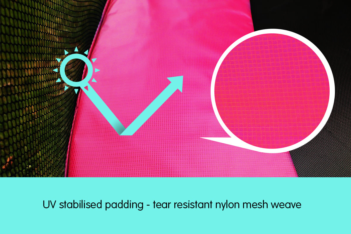 Kahuna 10ft Trampoline Replacement Pad Round - Pink โ image 6