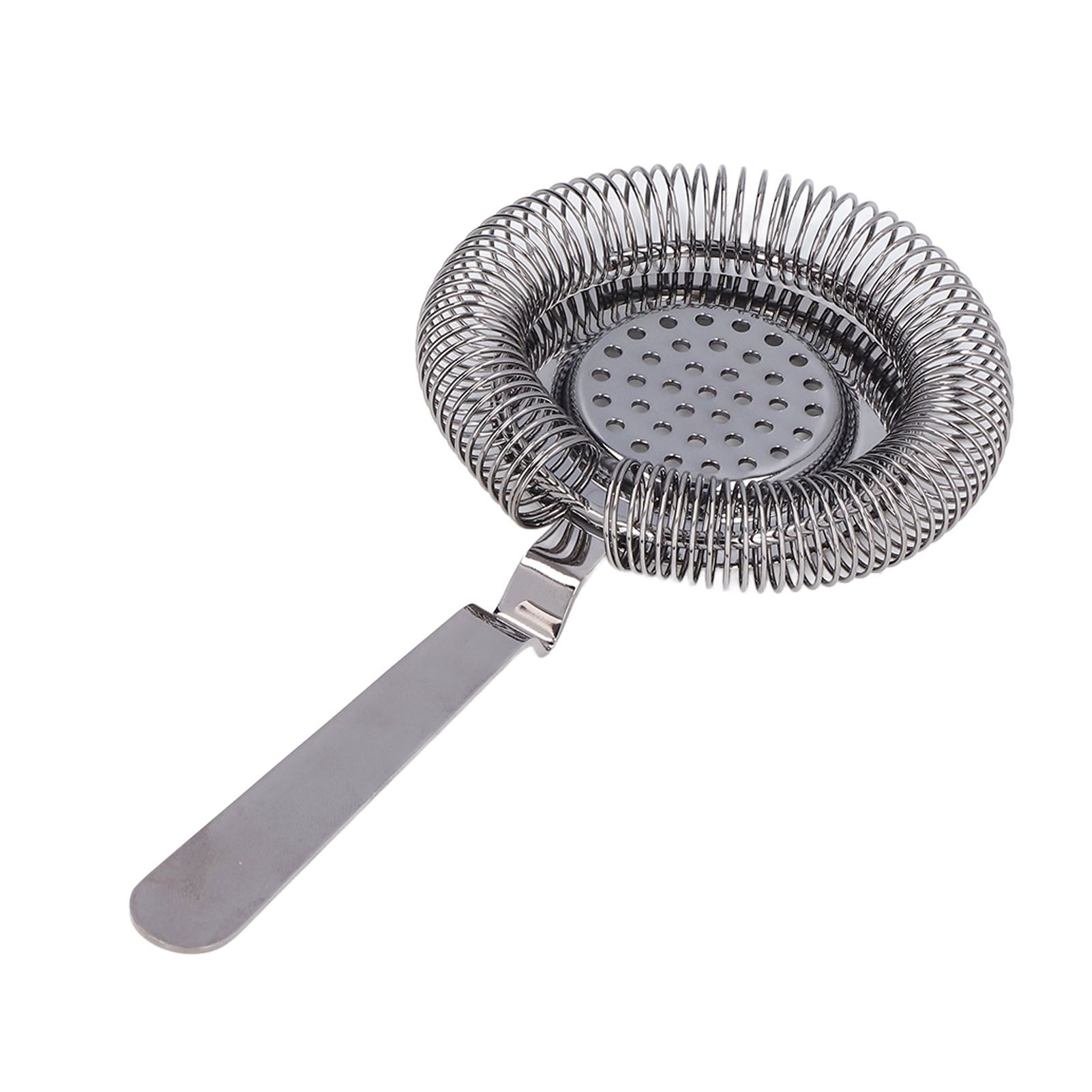 Bar Strainer Fine Filtering Professional Stainless Steel Cocktail Strainer for Bartending Restaurant Party Black Plated โ image 2