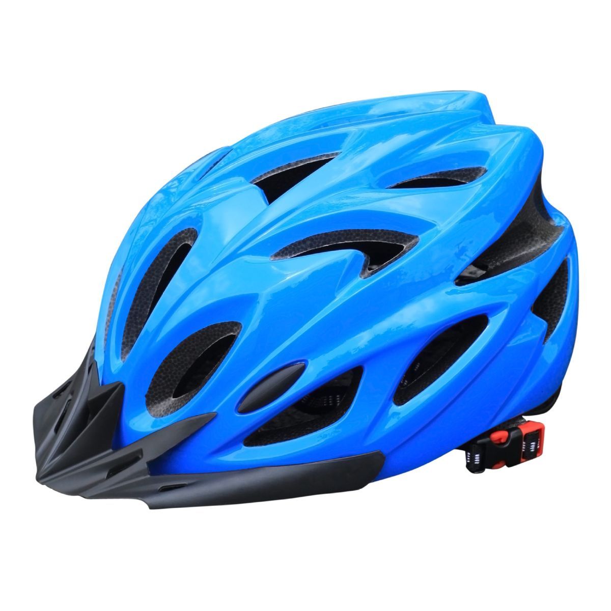 Mountain Bike Helmet Ultra-Breathable Cycling Helmet Integrated Helmet - Red - Size L59-61CM — image 6
