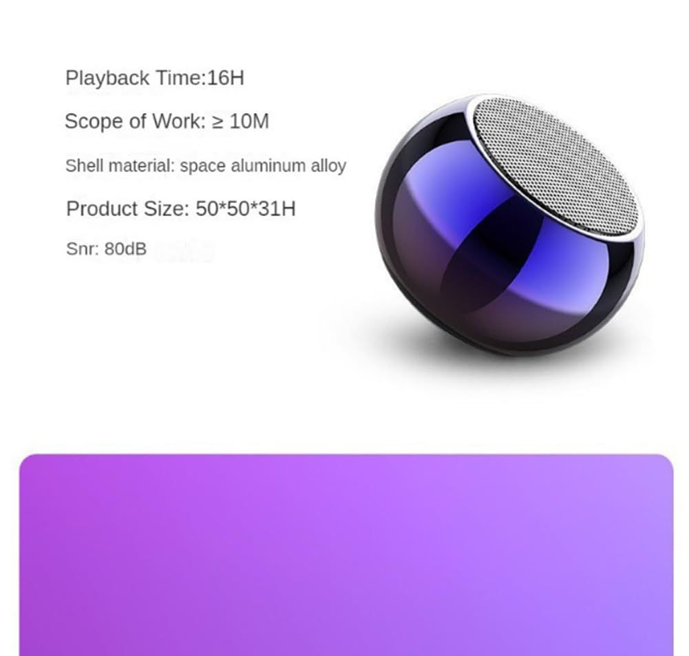 Portable Mini Bluetooth Speakers with Stereo Bass Sound Rechargeable Mini Wireless Micro Speaker for Phone/PC/Tablet/MP3/MP4 โ image 5