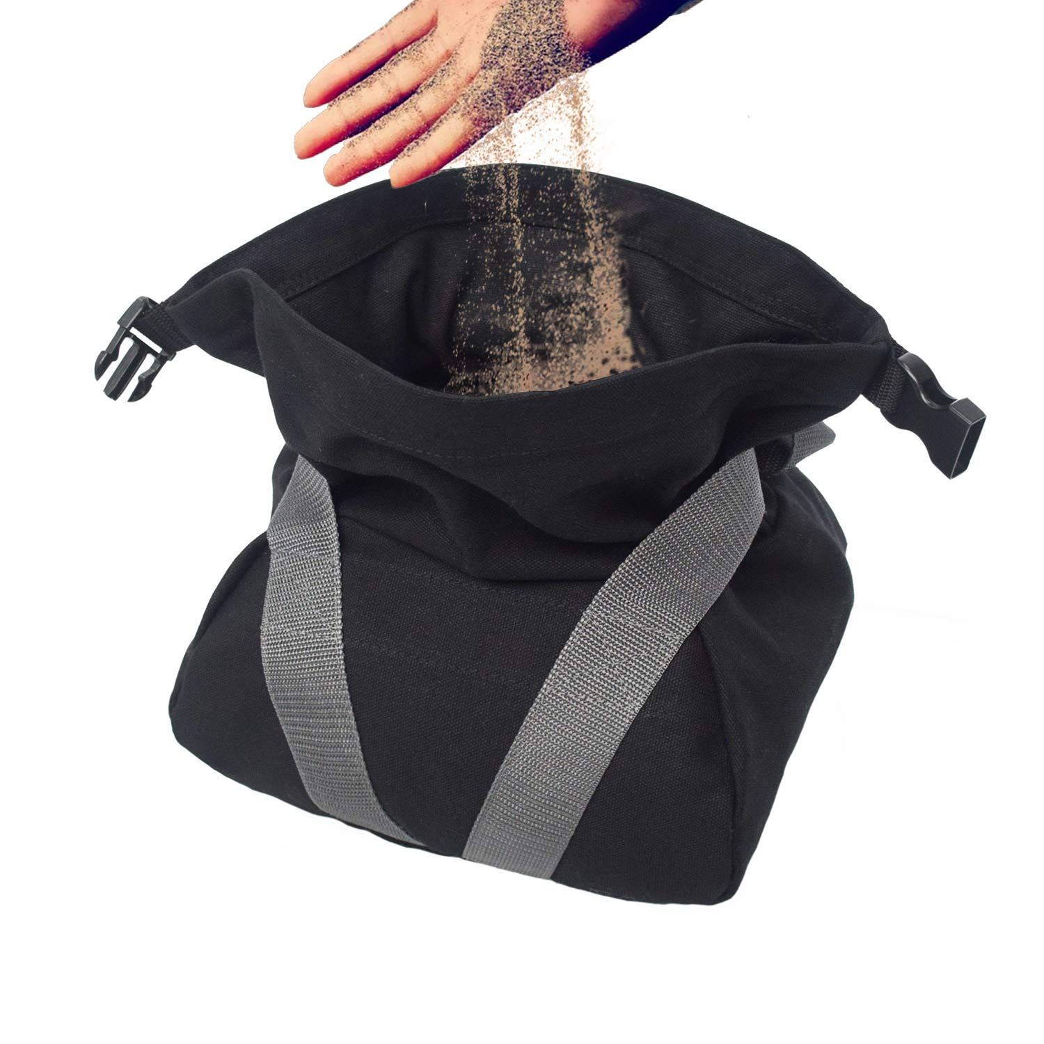Portable Fitness Sandbag Kettlebell Weightlifting Sand Bag with Handle, Adjustable Gym Travel Indoor Exercise Bodybuilding Tools โ image 3