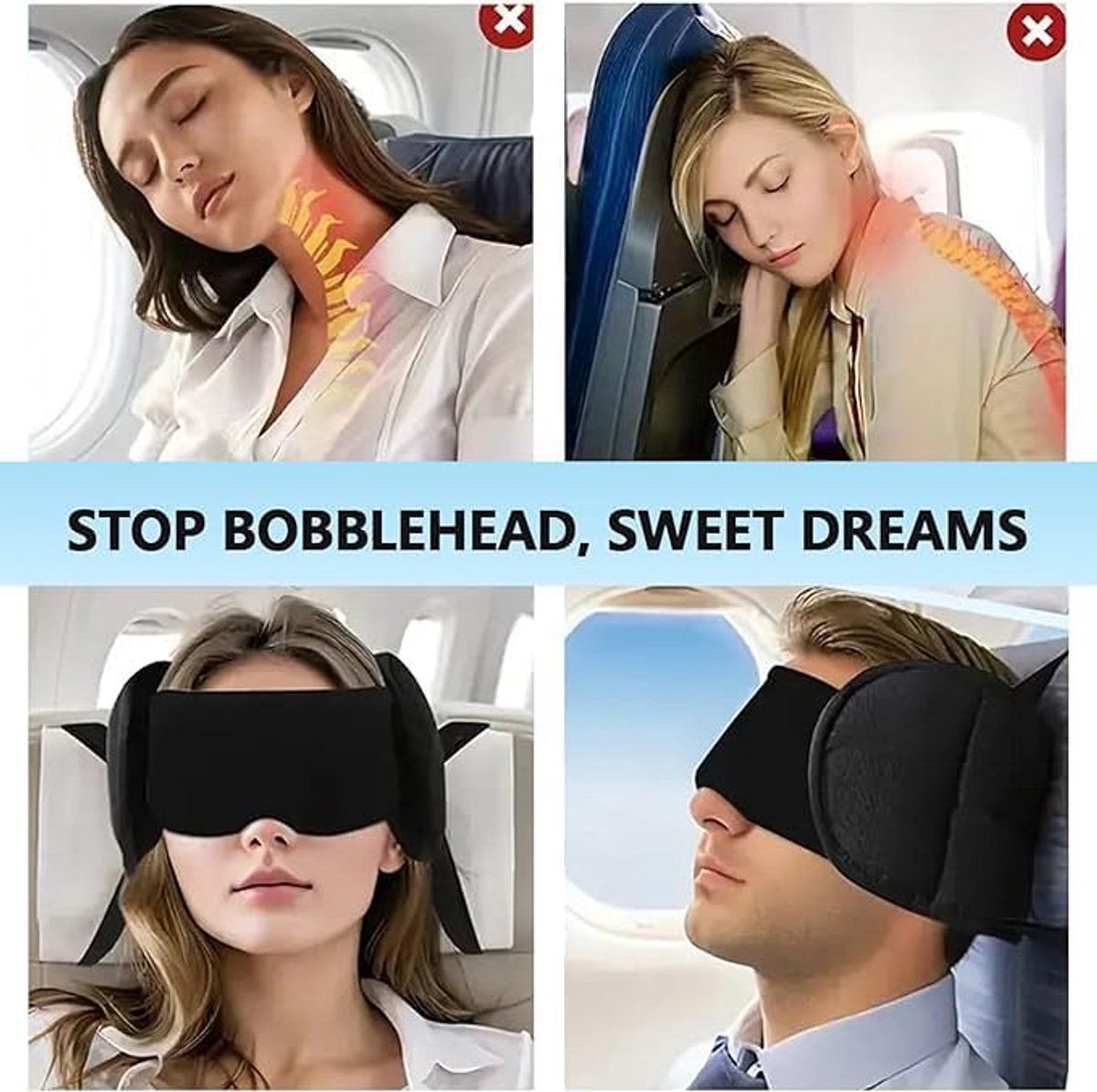 Travel Pillow with Eye Mask โ image 5