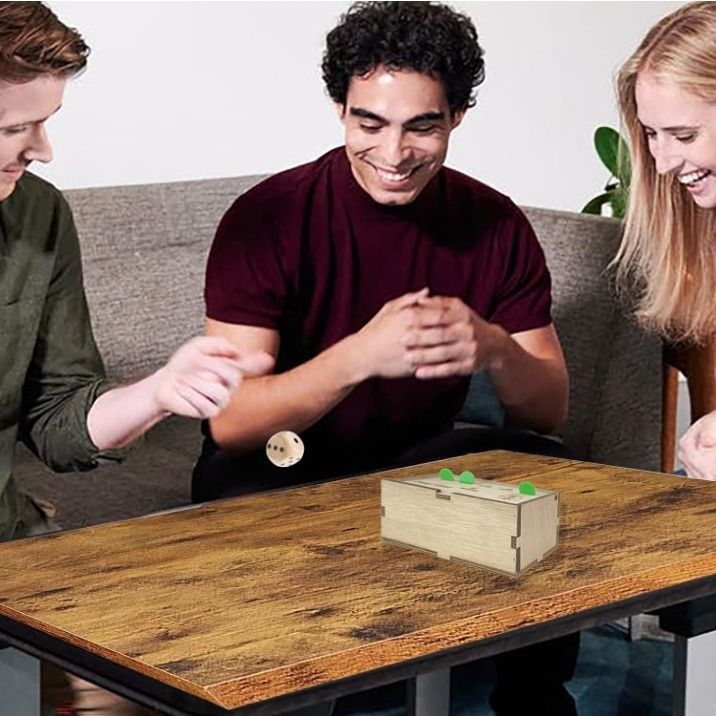 Penny Game - Fun Board Game Works with Pennies, Get Rid of Coins to Win, Coin Game Wood Box for 2-6 Players โ image 4