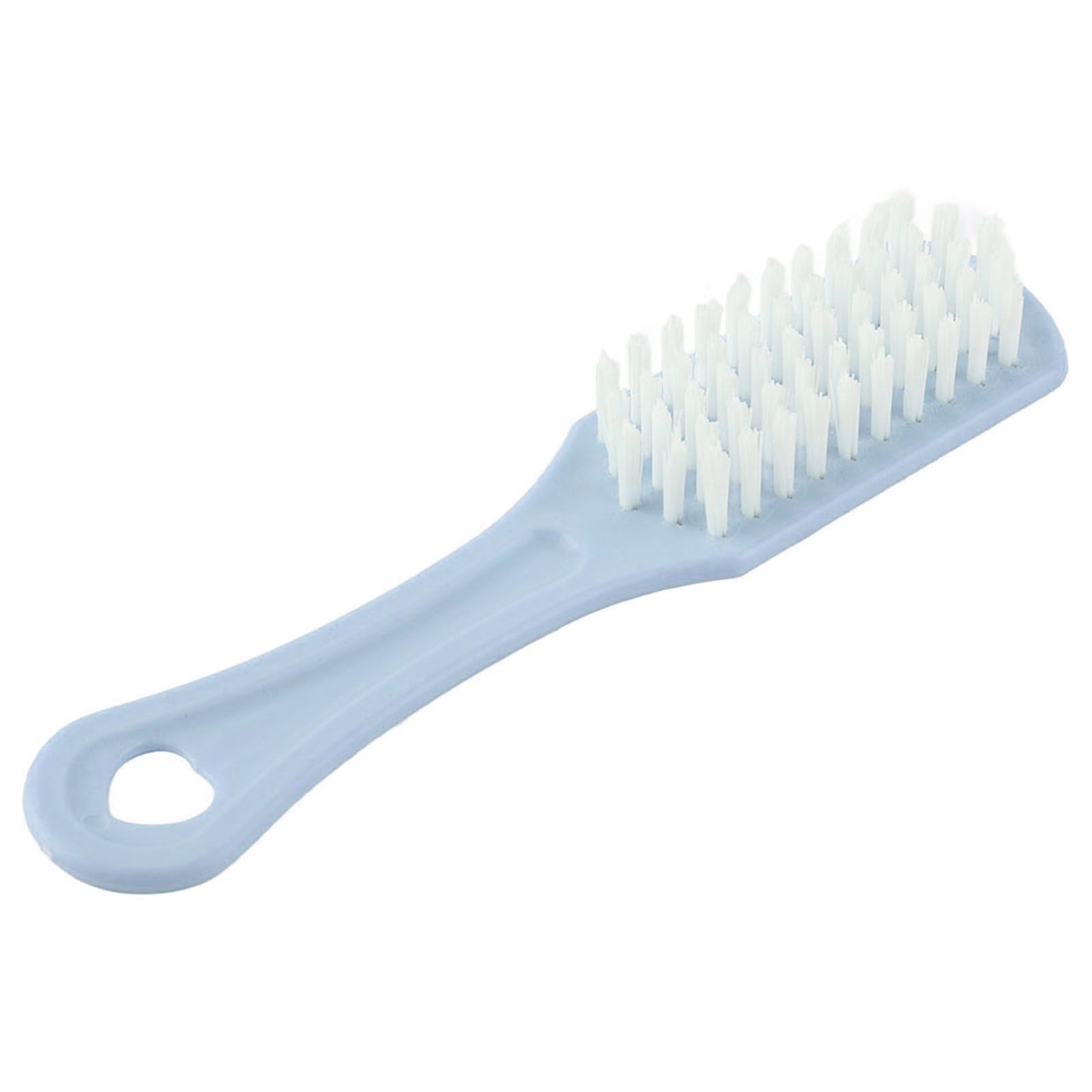 Multi functional Plastic Shoe Cleaning Brush Bushy Nylon Bristles Scrubber Washing Tool(Blue) — image 3