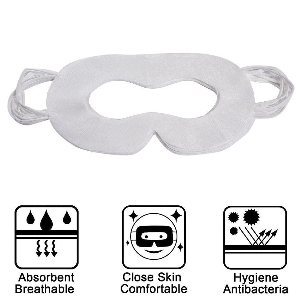 VR Mask Disposable Eye Cover Mask, Prevent Eye Infections ( Black 100pcs+white 100pcs) Personal hygiene are protected — image 5