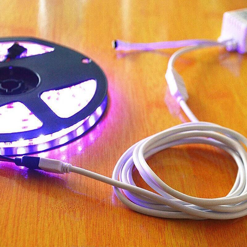 1-10M White LED RGB Light Strip Extension Cord Cable Lead Connector 4 Pin - 10M โ image 6
