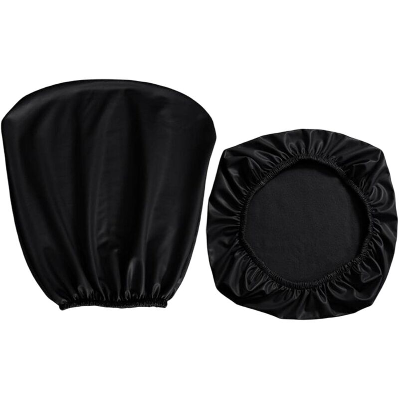 Pu Office Chair Cover Removable Stretch Armchair Cover Swivel Chair Protector Waterproof Oilproof For Banquet Home