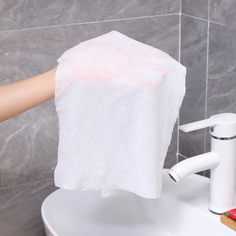 100Pcs One Time Compressed Towel Portable Travel Cotton Face Towel Outdoor Makeup Moistened Tissues — image 6