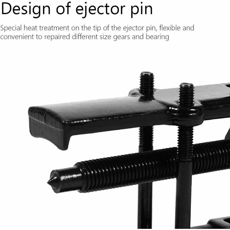 Carbon Steel Two Jaw Adjustable Bearing Puller - Straight Puller For Pump And Pulley — image 2