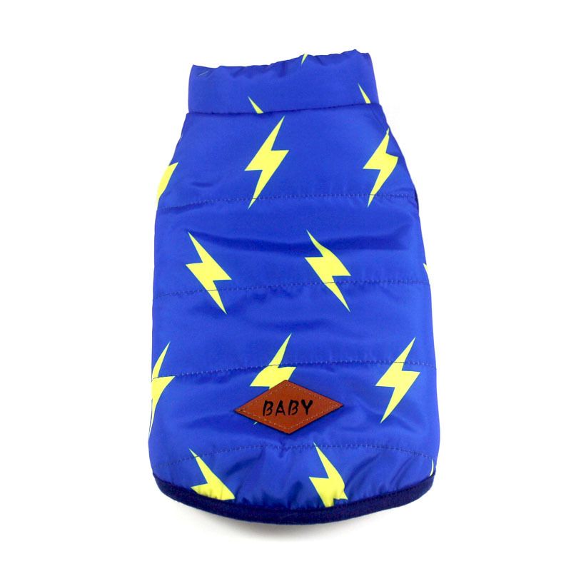 Dog Winter Clothes Two Legged Warm Cotton Black XXL โ image 4