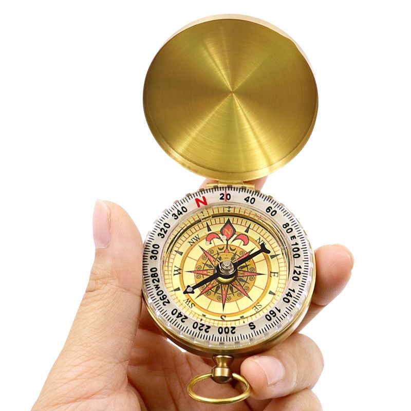 Camping Survival Compass Glow in The Dark Military Compass Survival Gearfor for Hiking, Camping, Backpacking, Outdoor Activities โ image 2