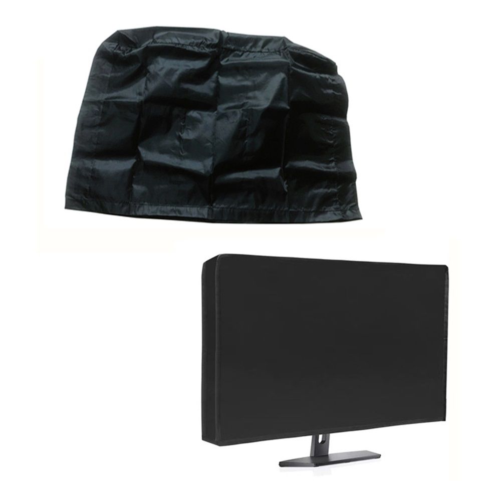 Flexible cloth computer dust cover for computer monitors and most brands of in-room flat screen TVS (71 × 46 × 10cm) — image 2