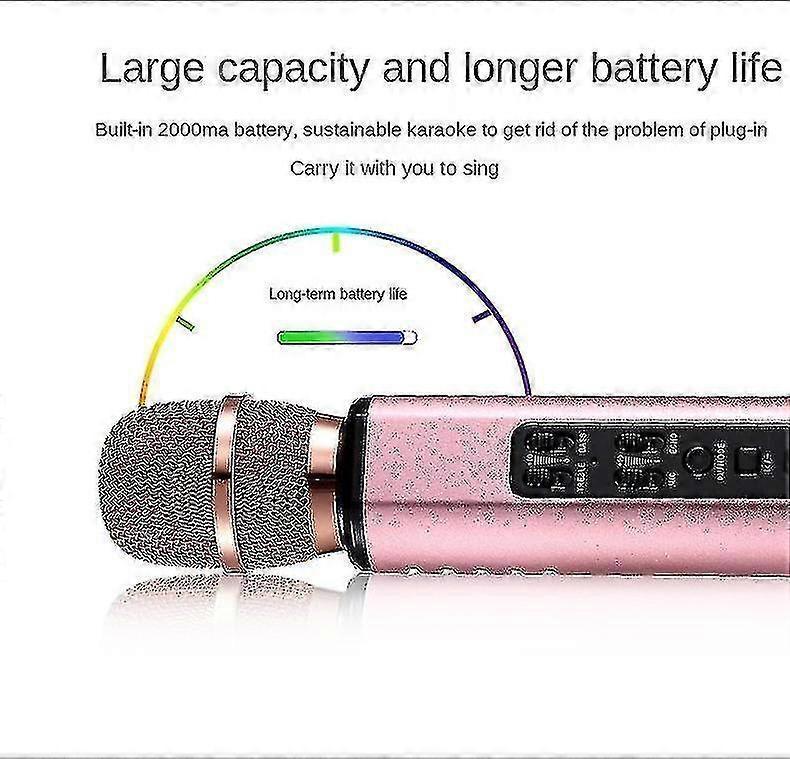 Multifunction Wireless Microphone - Audio Recording, Streaming, Singing Mic — image 5