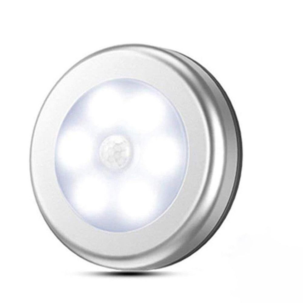 3Pcs Motion Sensor LED Lights Battery Operated Night Lights for Closet Cabinet Hallway Stair White Light — image 6