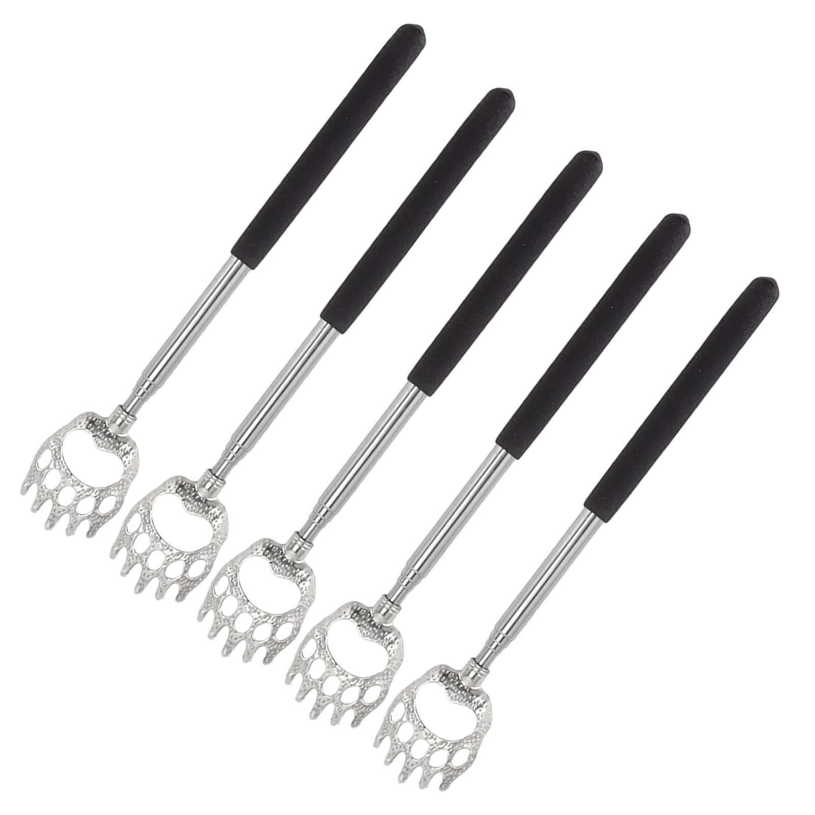 5Pcs Back Scratcher Telescopic Back Scratchers Stainless Steel for Head Body Arm โ image 6