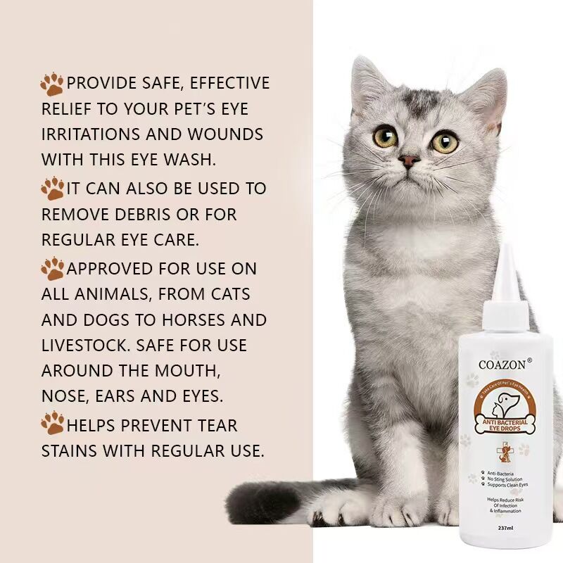 Pet products COAZON, Eye Stain Remover for Dogs and Cats, Dry Eyes, Keratitis, Conjunctivitis, One's Eyes Become Bloodshot, Redness And Itching โ image 6