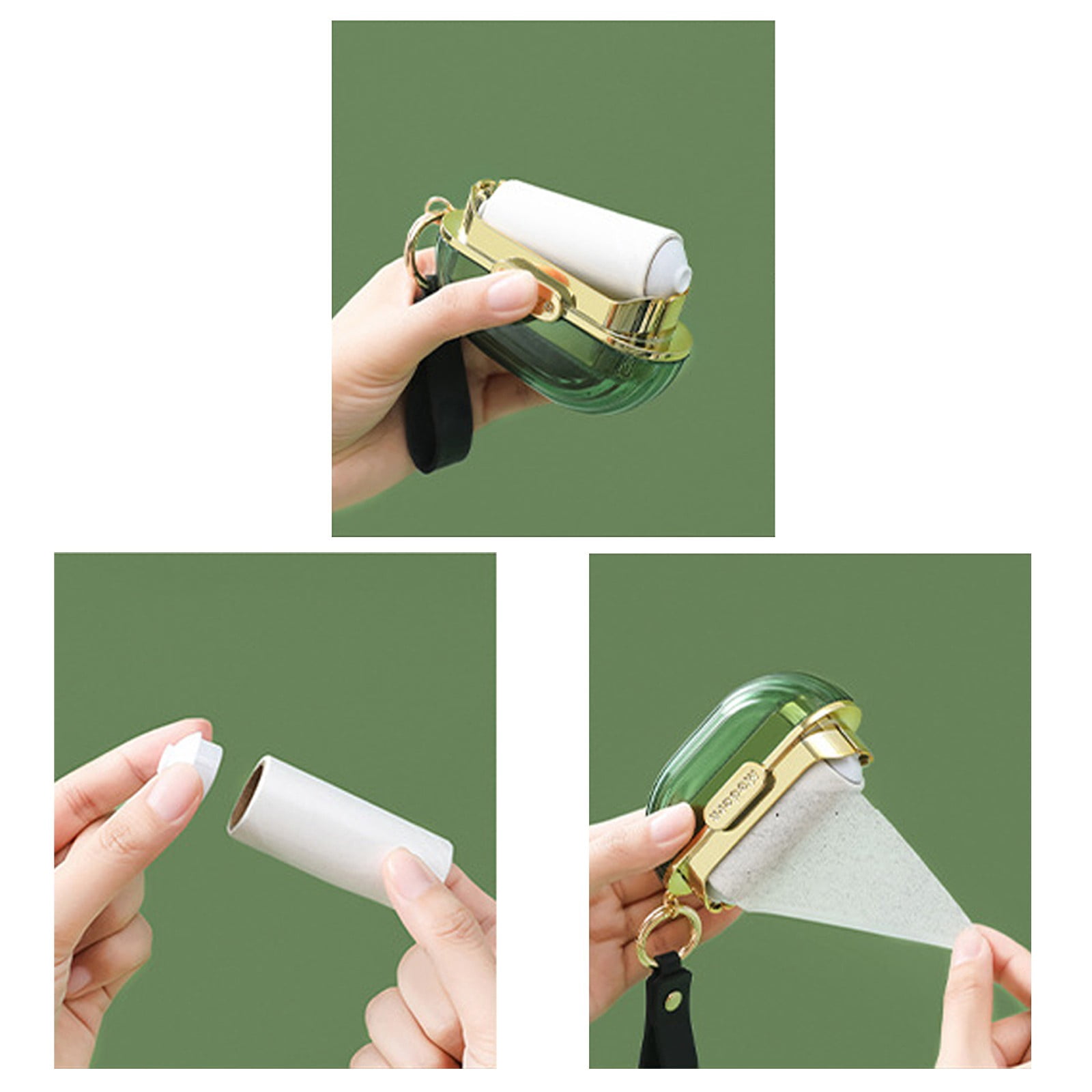 Hair Removal Device, Hair Remover Promotion, Double Sided Adhesive Wool Can Be Roll Paper Easy to Carry Clothes Sticky Dust Paper Hair Remover Sheet Adhesive โ image 4