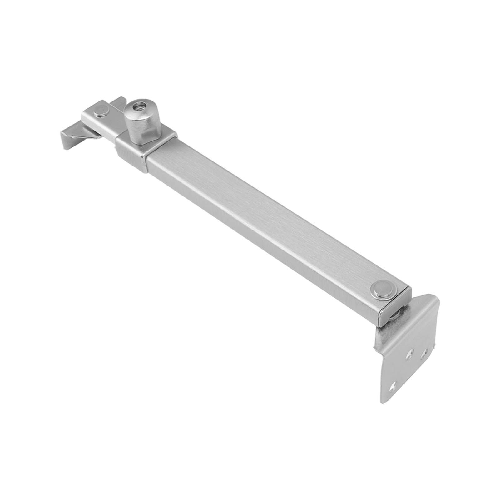 Casement Window Hinge Aluminum Alloy Windproof Concealed Hinge for Push Out Casement Windows Positioning Buckle Type 02 — image 2