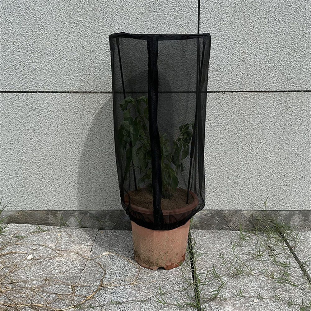 2 Pcs Fruit Tree Netting with Zipper, 25 × 50cm Insect & Bird Netting for Garden Protection, Ultra-Fine Mesh Garden Netting Pest Barrier, Bush Netting — image 4