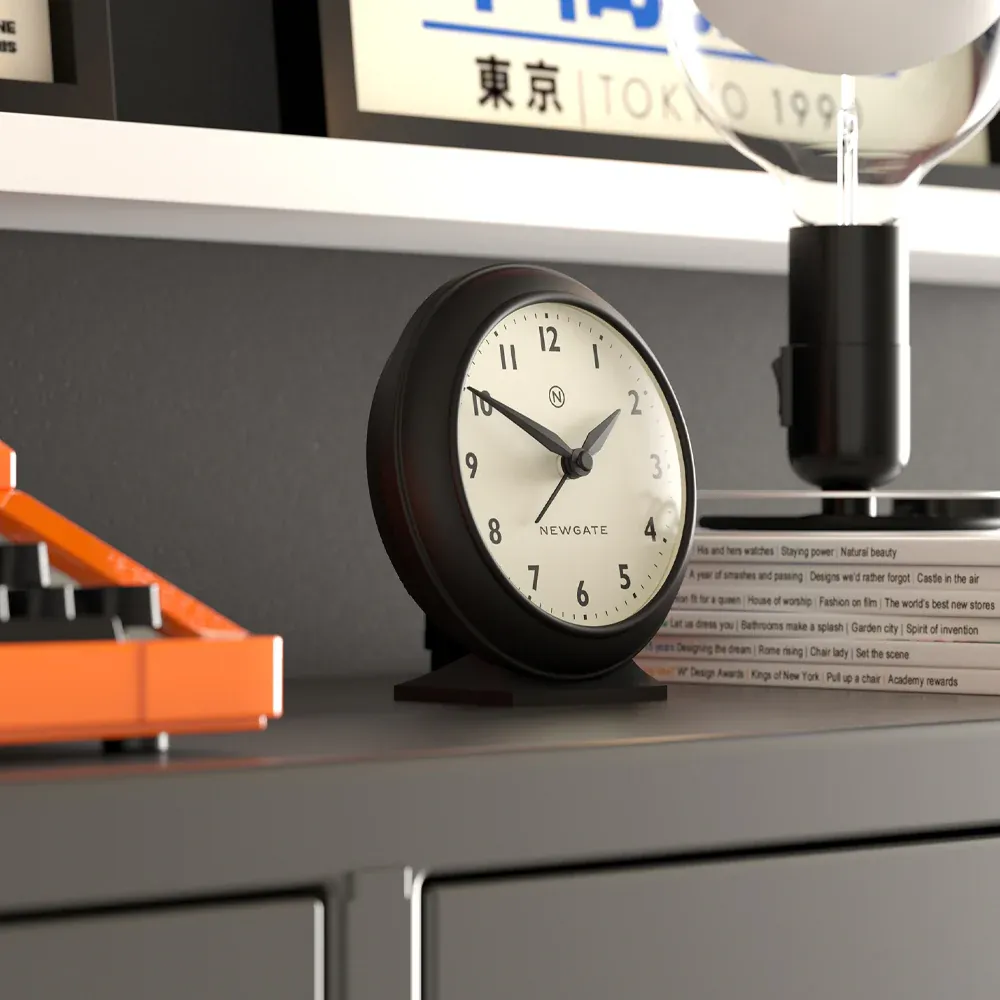Newgate Pacific Mantel Clock-Black — image 4