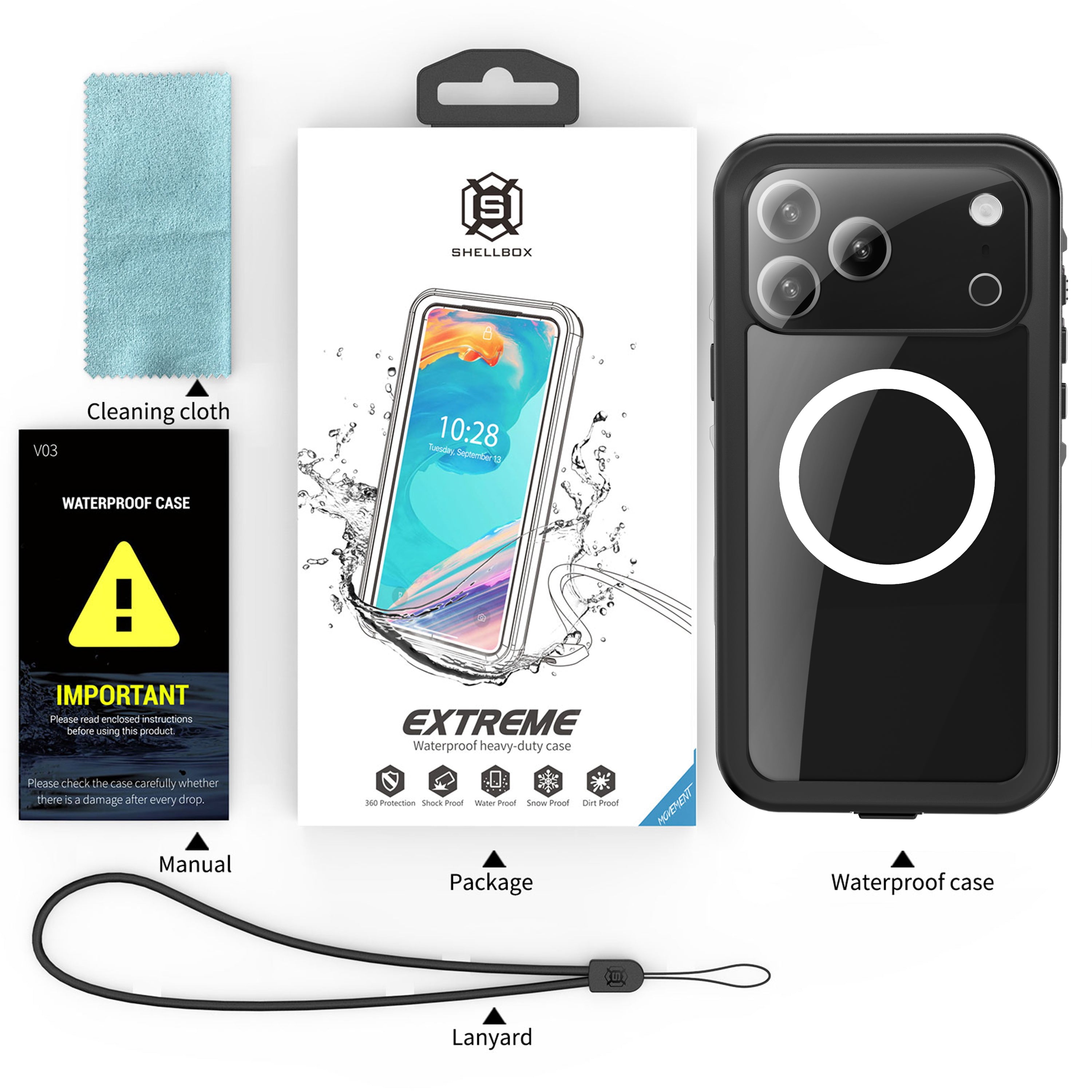 iPhone 17 Pro Max Waterproof Case Shockproof Case โ image 4