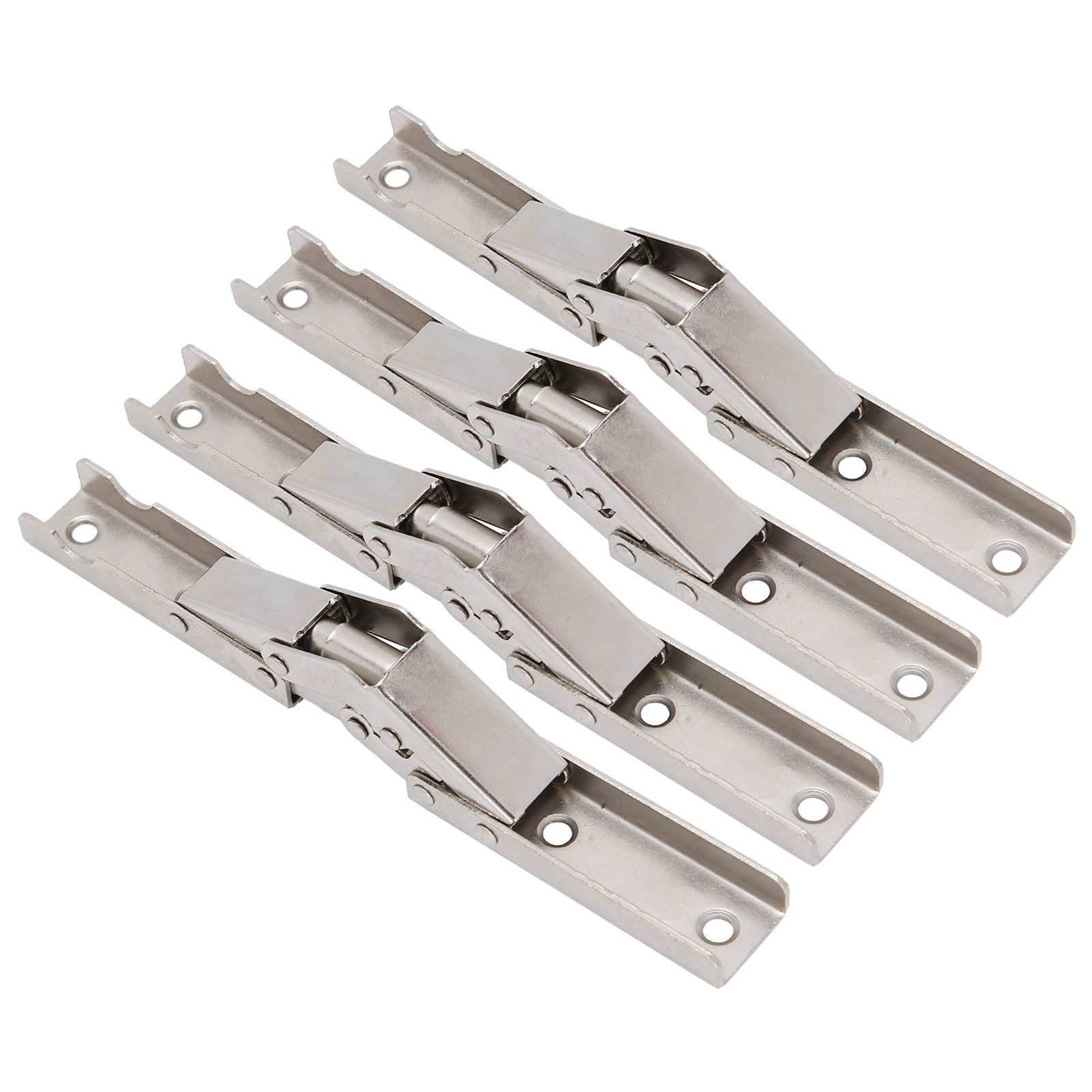 4 Sets Cabinet Hinges Bridge Shaped Cupboard Door Hinges Furniture Hardware Supplies — image 5
