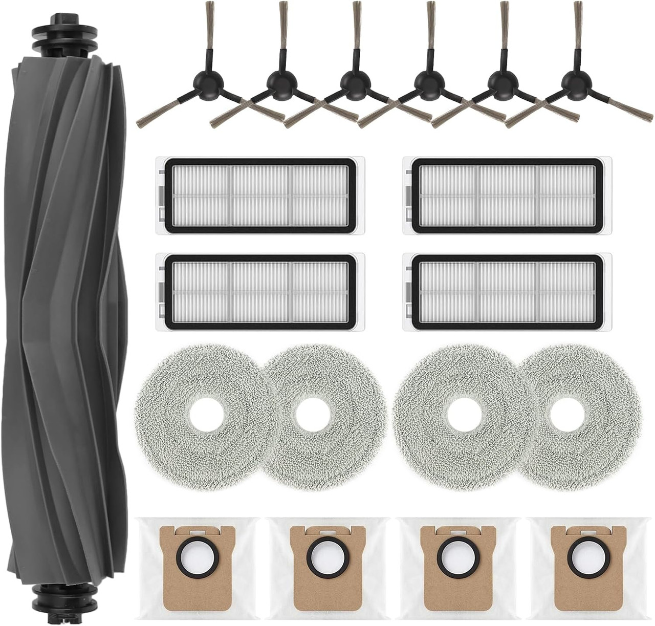 19 PCS Accessories forr Dreame L20 Ultra/ L30 Ultra Robot Vacuum Cleaner
