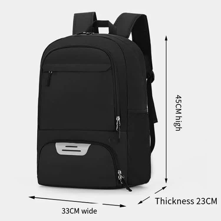 Dark blue Sports Backpack with Separate Shoe & Ball Compartments - Waterproof Gym Bag for Basketball, Soccer, Travel & Daily Use โ image 6