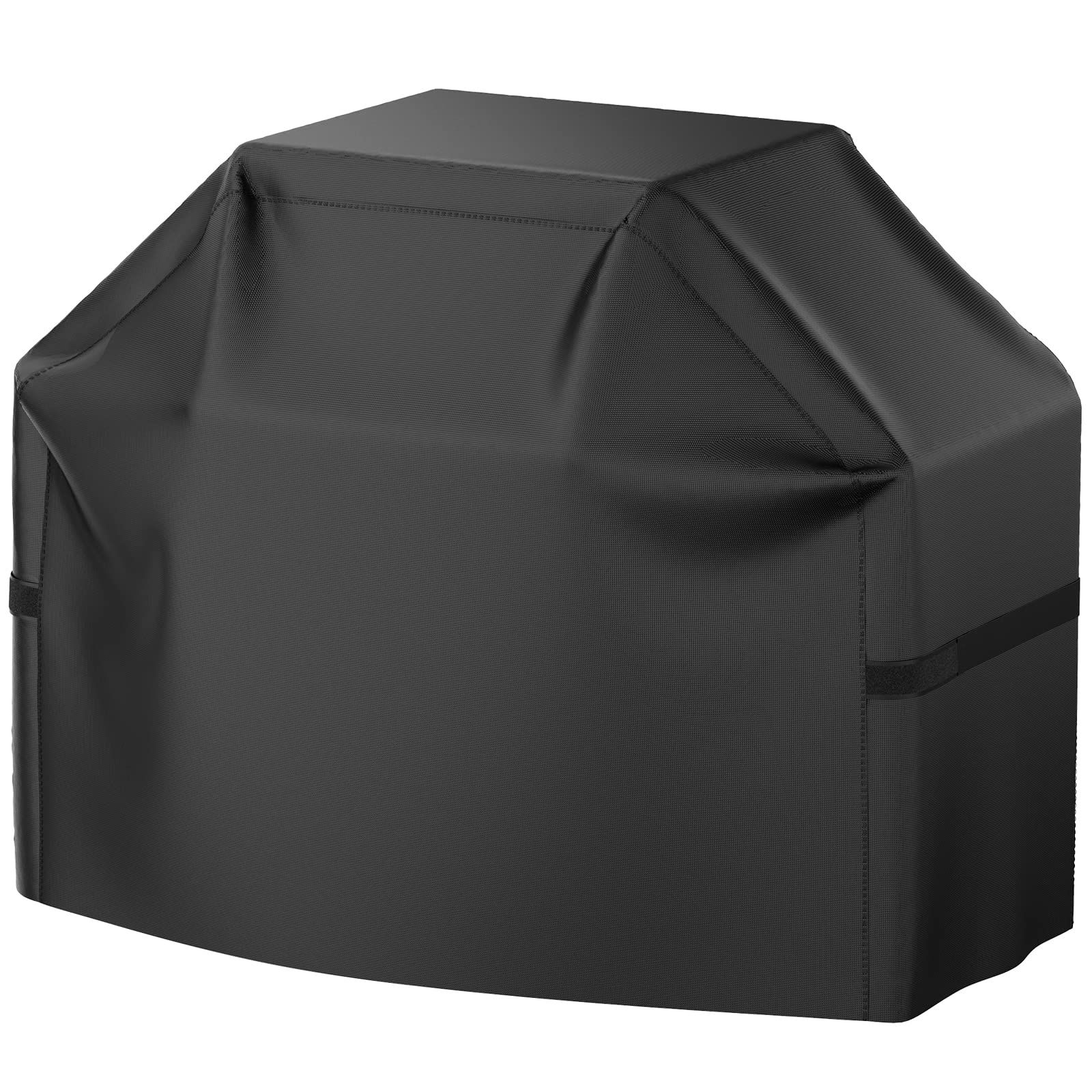 Grill Cover, 58 inch BBQ Gas Grill Cover for Outdoor Grill, Waterproof, Anti-UV, Rip-Proof,Fade Resistant Material, Barbecue Black