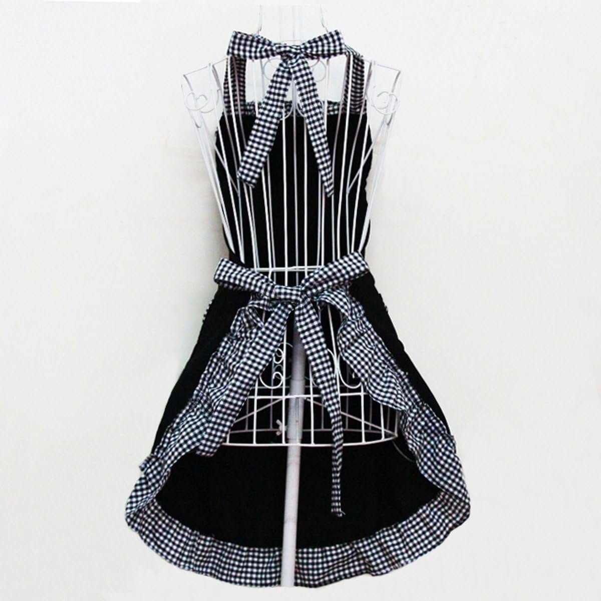 Kitchen Apron - Catering Apron - Pottery Apron - BBQ Apron - Painting Apron - Carpenter's Apron - flirty vintage aprons for womanly girls with pockets as a — image 2
