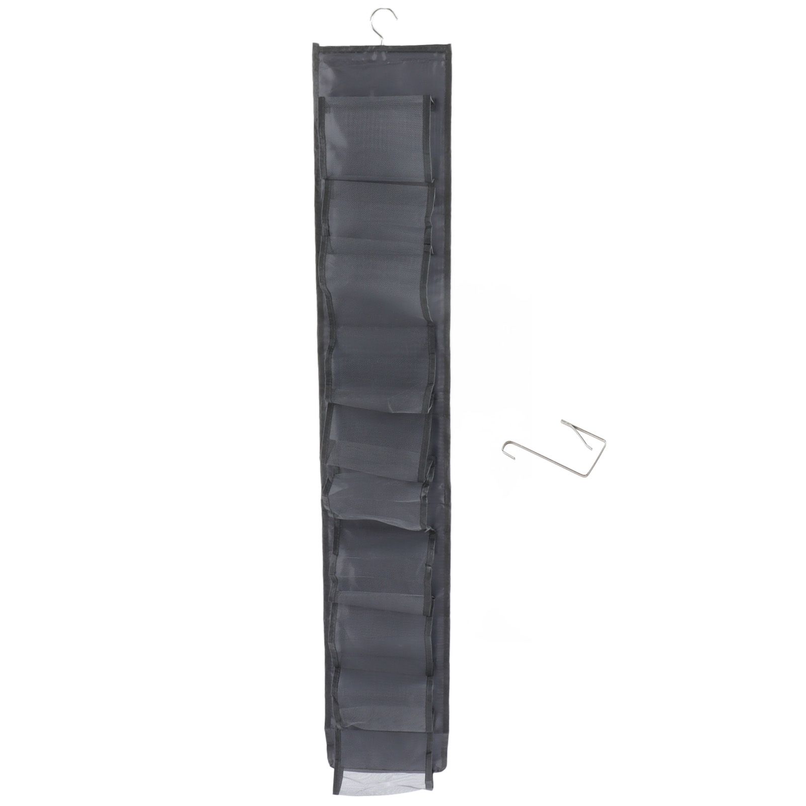 Hanging Clothes Bag Thickened Nylon Multi Layer Easy Access Washable Hanging Mesh Closet for Socks Pants Dress