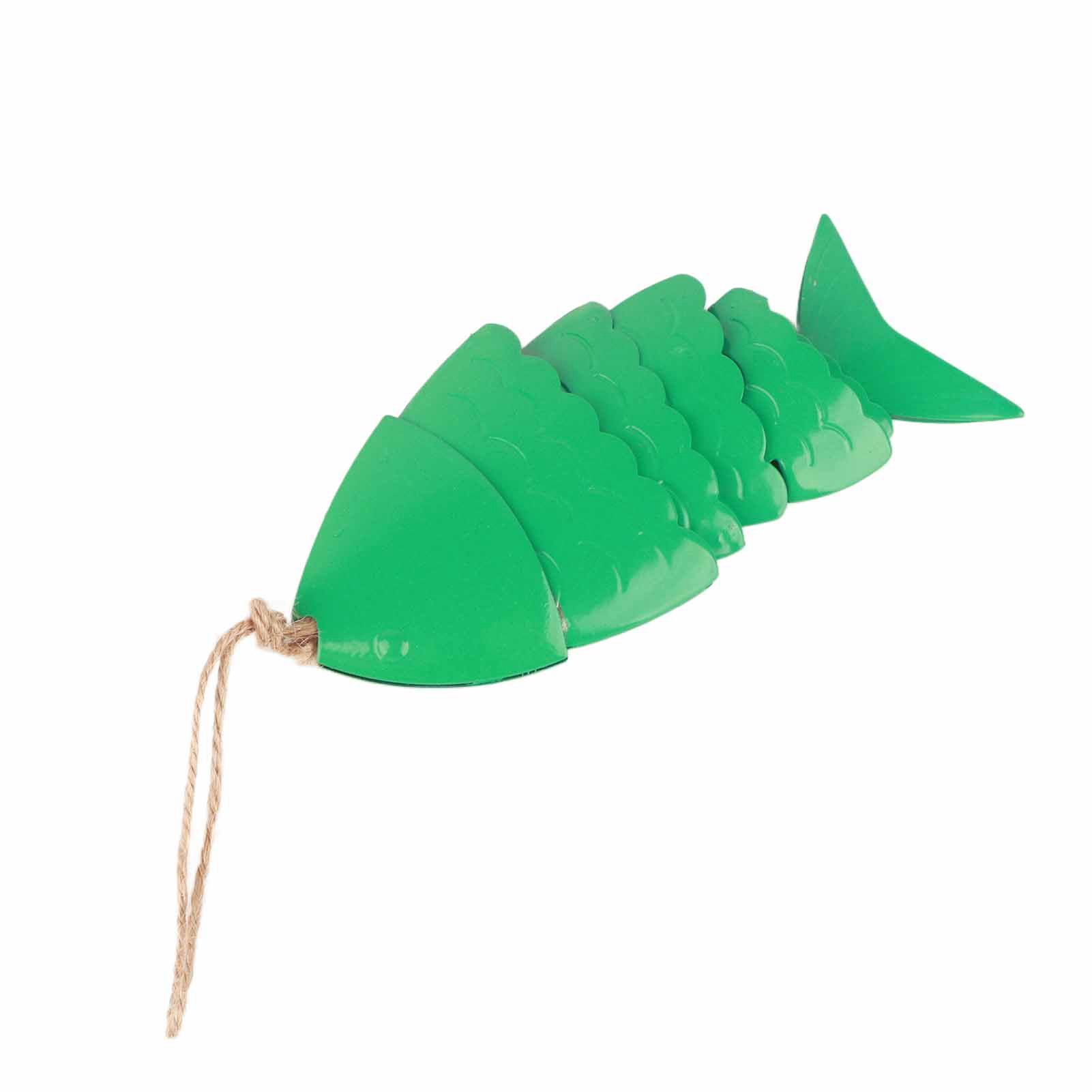 Colorful Koi Fish Wind Chimes Metal Crafts Outdoor Eaves Hanging Decorations Fish Wind Chime — image 6