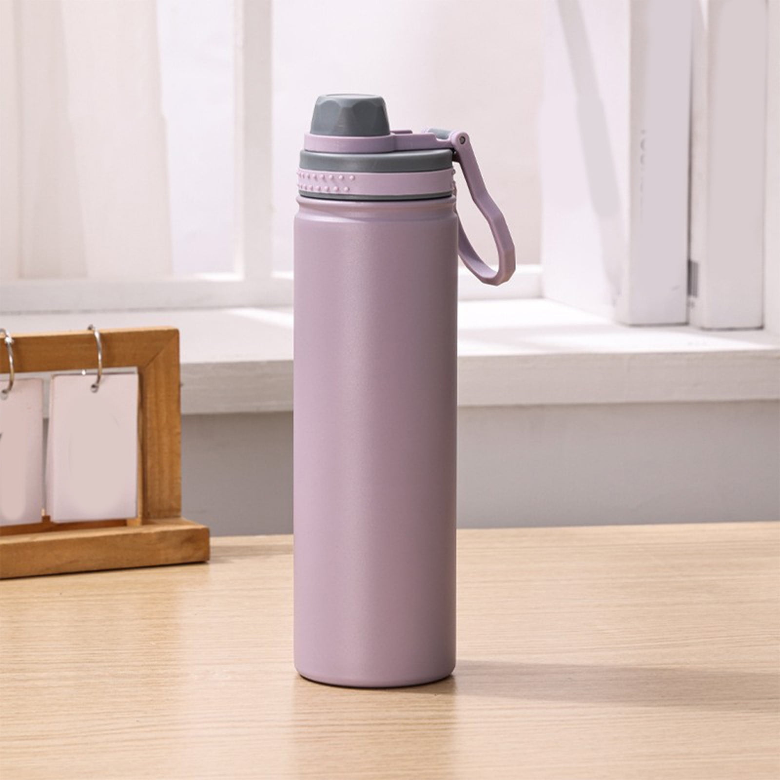Insulated Water Bottle, Stainless Steel Vacuum Insulated Water Bottle, Sport Bottle with Leak Proof Lid and Handle, Space Kettle Men and Women, Large Capacity