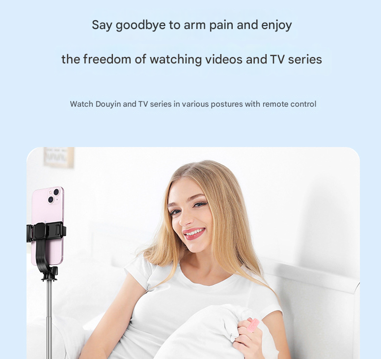 2-Piece White Bluetooth Video Controller - 3-Button Remote for TikTok and Page Scrolling โ image 3
