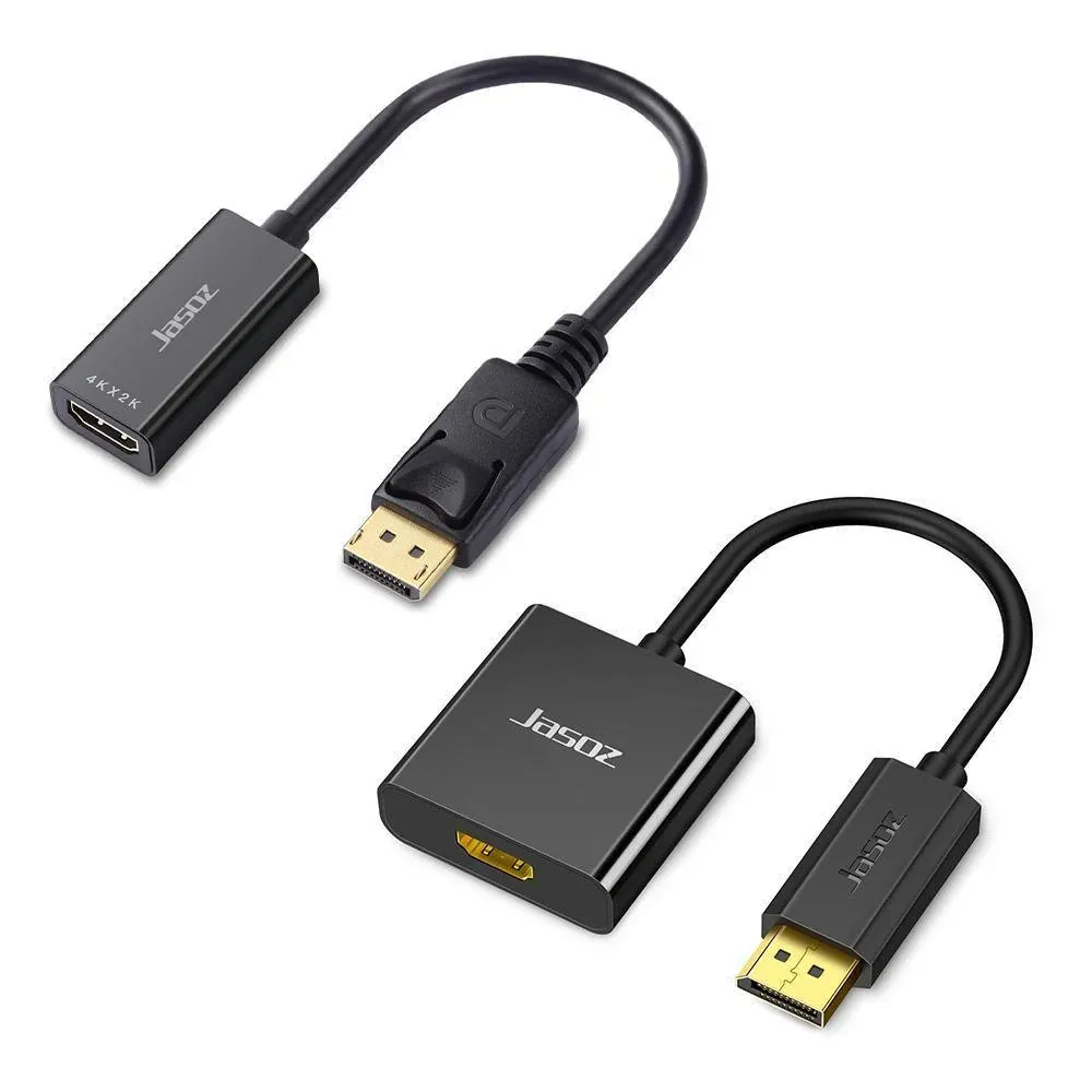 4K/1080p DisplayPort Display Port DP Male to HDMI Female Adapter Converter Cable - 1080p-DP Male to HDMI Female — image 3