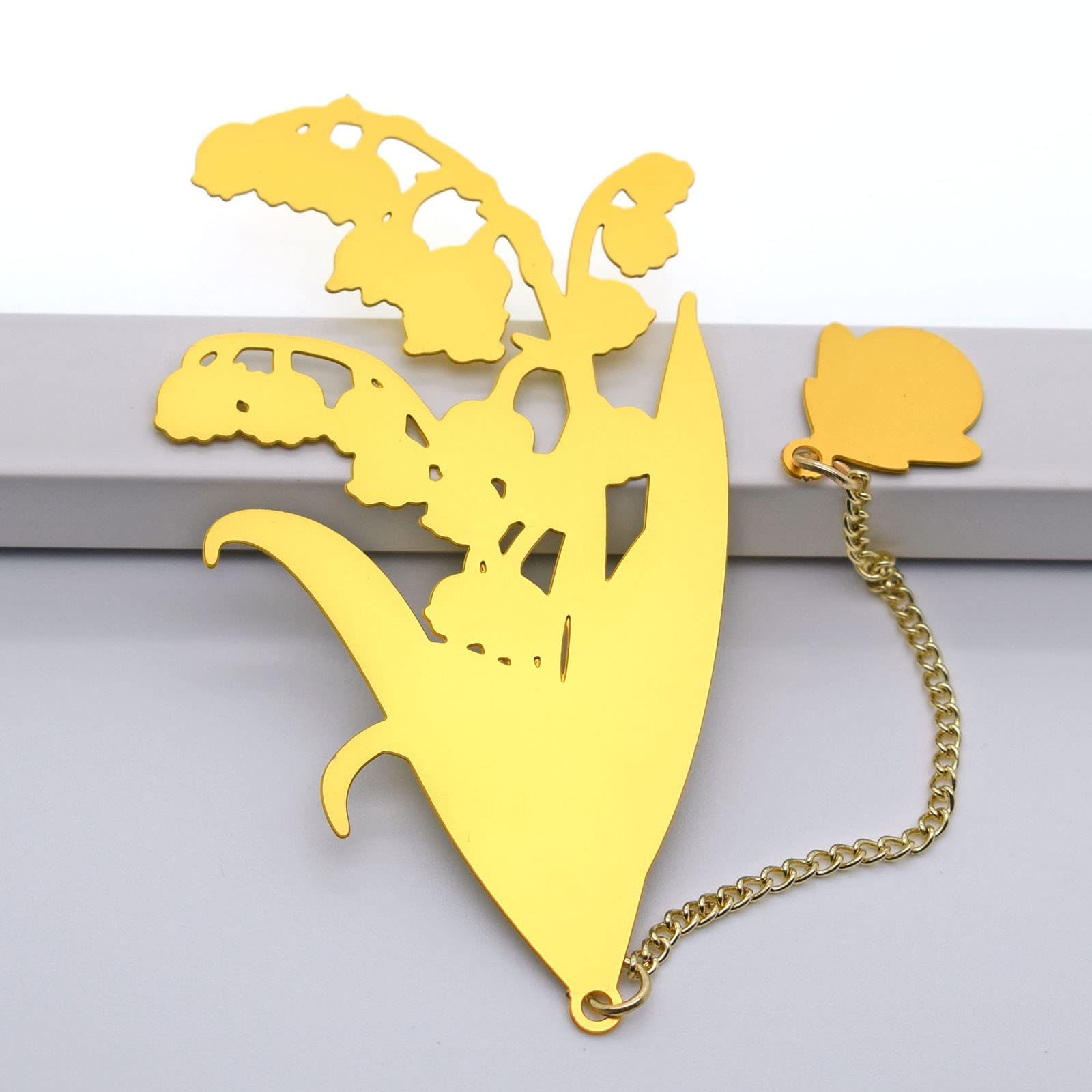 3in1 Metal Flower Bookmarks Birthday Gifts for Women Girl Unique Mother's Day Teacher Appreciation Gifts for Friends Readers — image 3