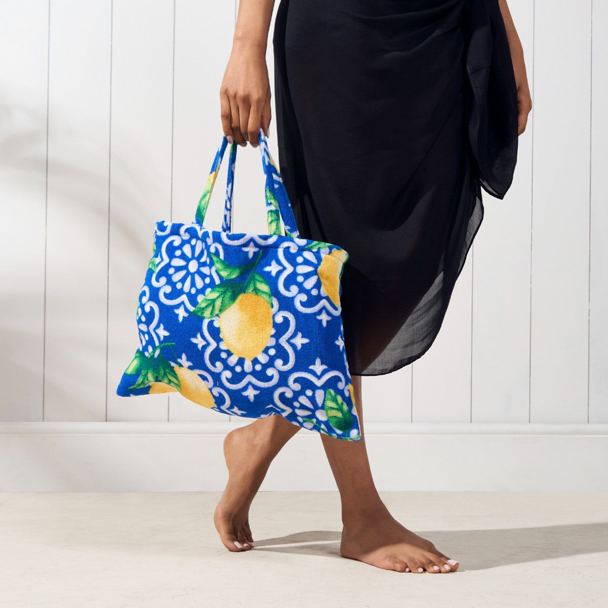 2-in-1 Microfiber Sun Lounger Towel & Portable Tote Bag - Sand-Free & Quick Dry Beach Chair Cover with Side Pockets (ST001 / 75x211cm) — image 3