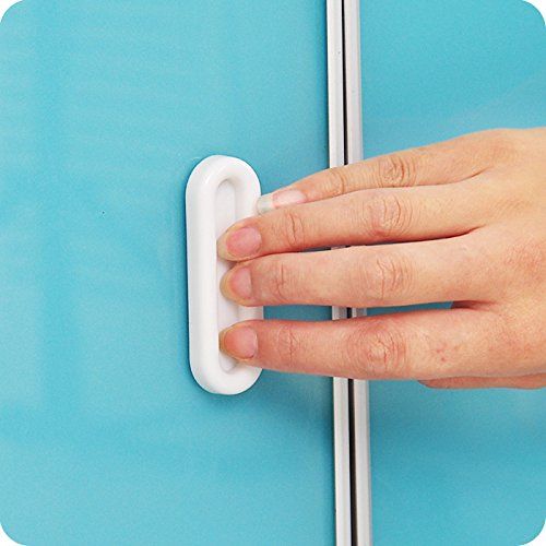 4 Pieces Door and Window Handle French Window self Adhesive Handles cupboards & Draws Auxiliary Handles Stick-on Pull Handles — image 5