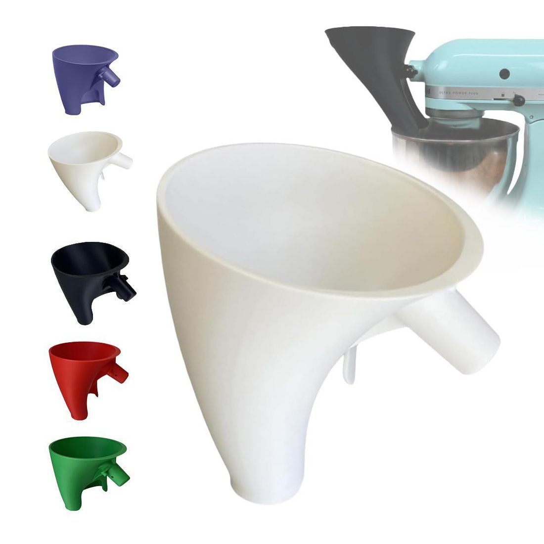 Flour Hopper Vertical Mixer - Large White โ image 6