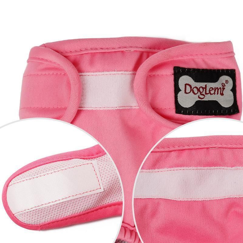 Female Dog Puppy Nappy Diapers Wrap Band Sanitary Pants Underpants XS-XL Black - XL โ image 6