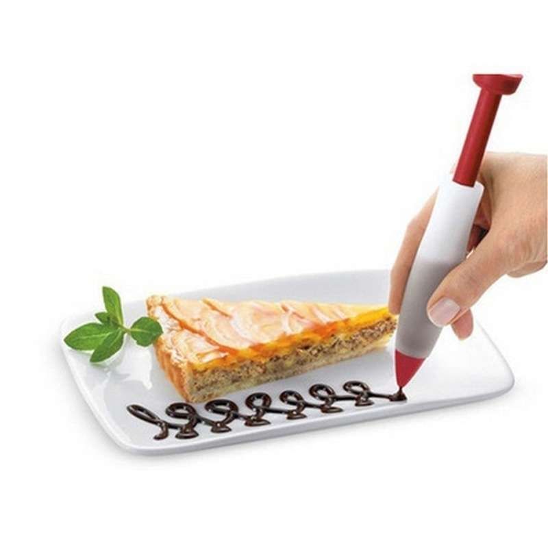 3pcs MultiColor Piping Syringe for Creative Pastries, Piping Pen — image 2