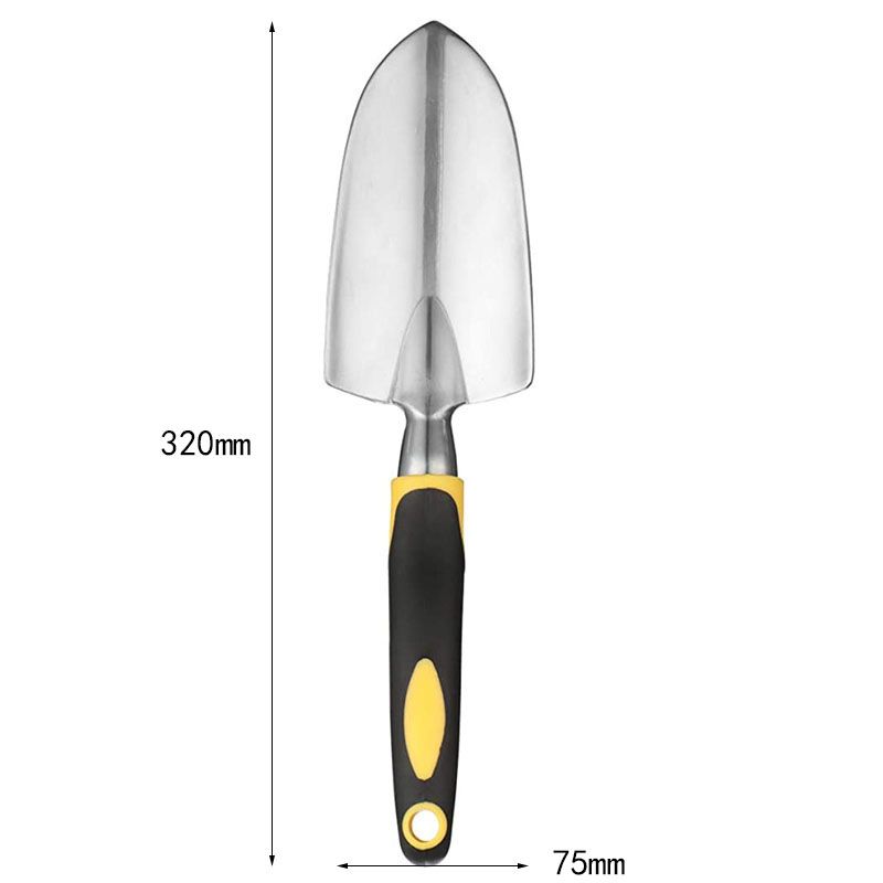 3-Piece Green Gardening Tool Set - Heavy Duty Aluminum Alloy with Bonus Claw Gardening Gloves - Rust Resistant Hand Trowel, Cultivator and Transplanter for — image 4