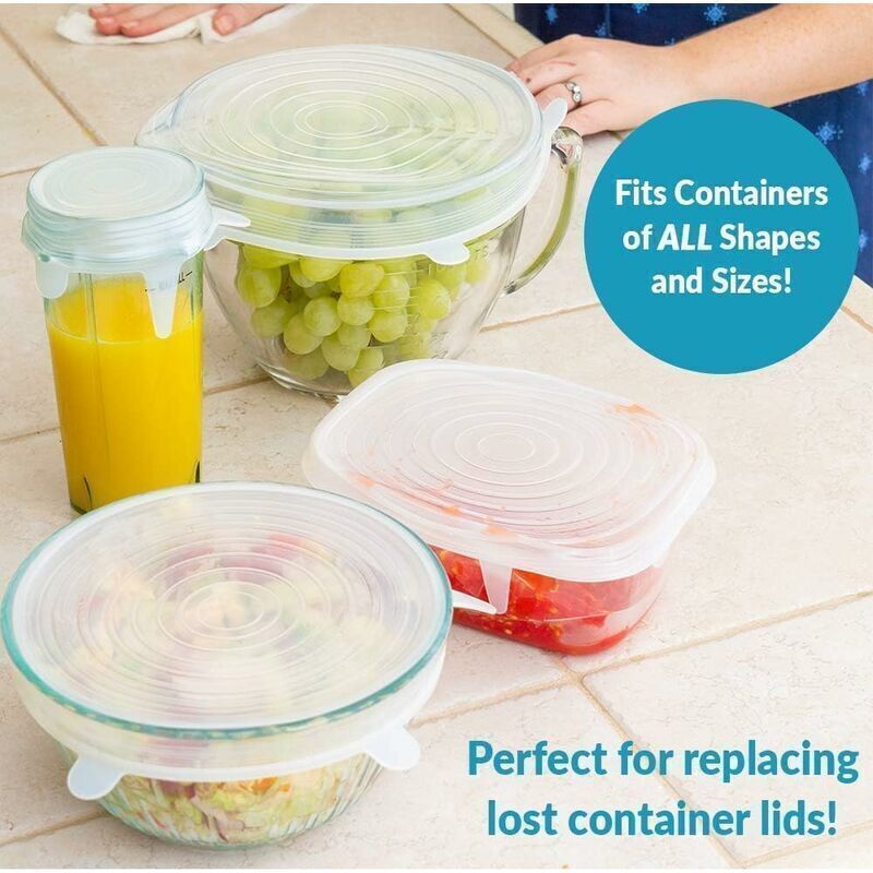 Healthy Stretch Lid Fresh Food for Bowl — image 4