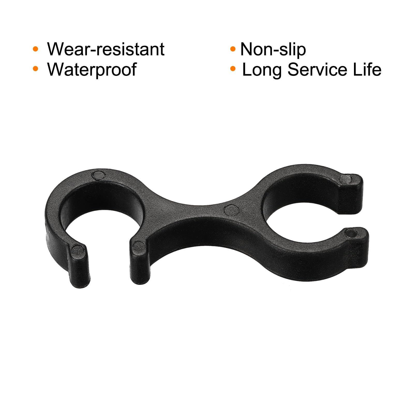 Trekking Pole Clips, 6Pcs Walking Stick Accessories Double Rod Buckle Connector for Outdoor Hiking Camping โ image 3