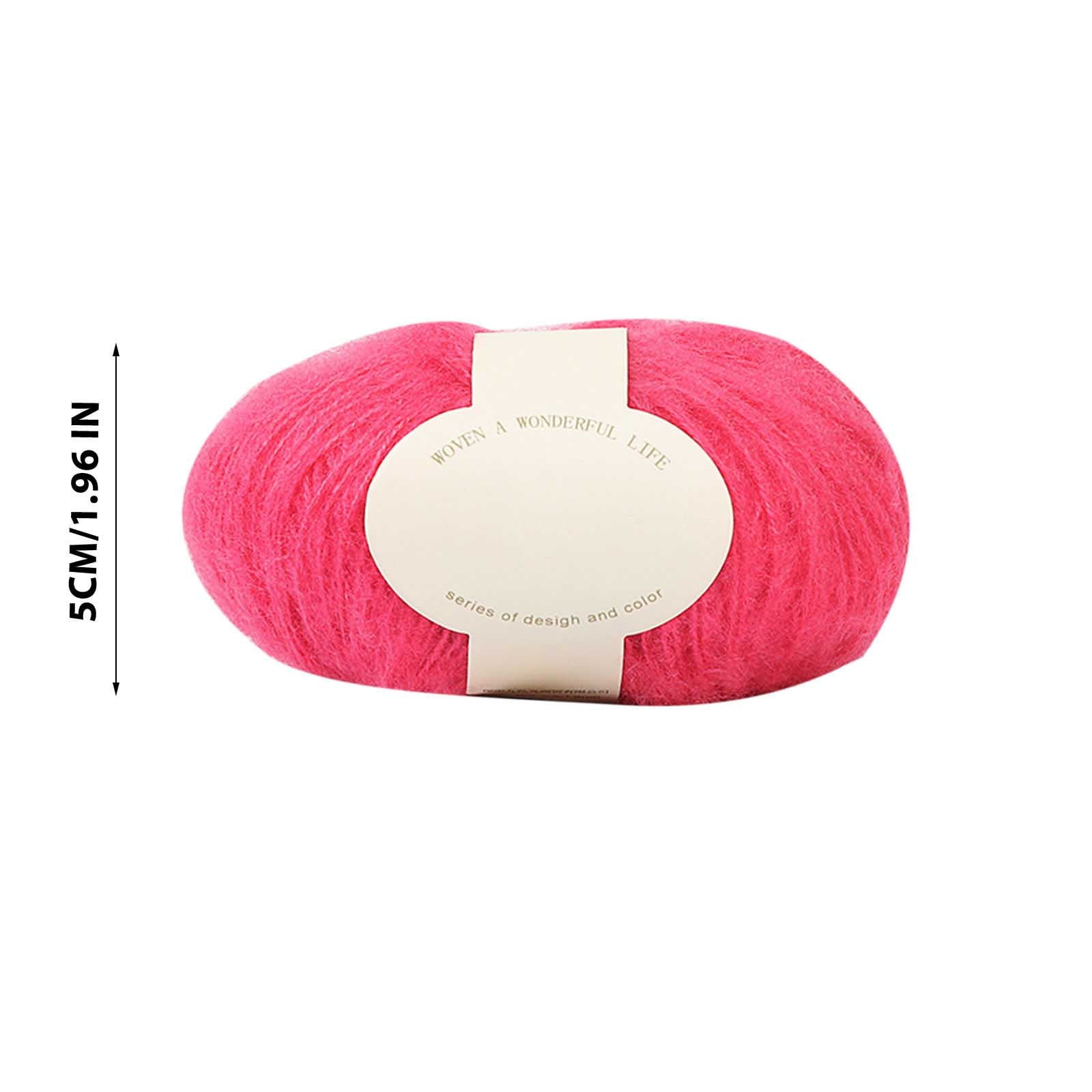 Clearance! Boovnll Mohair Yarn, Soft Yarn for Crocheting, Hand Knitting Hats, Sweater, Scarves, Crafts, Home Decorations, DIY Kids Toys, Yarn 11 โ image 6