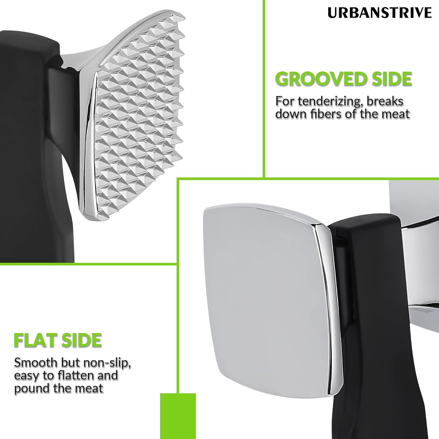 Premium Heavy Duty Meat Tenderizer Hammer — image 5