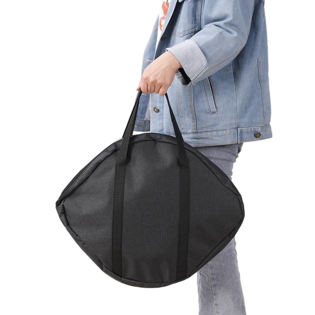 Outdoor Grill Pan Storage Bag Grilling Pan Zippered Pouch Bag for Steaks Grilled Pan Outdoor Camping Picnic Cookware Storage Bag โ image 4