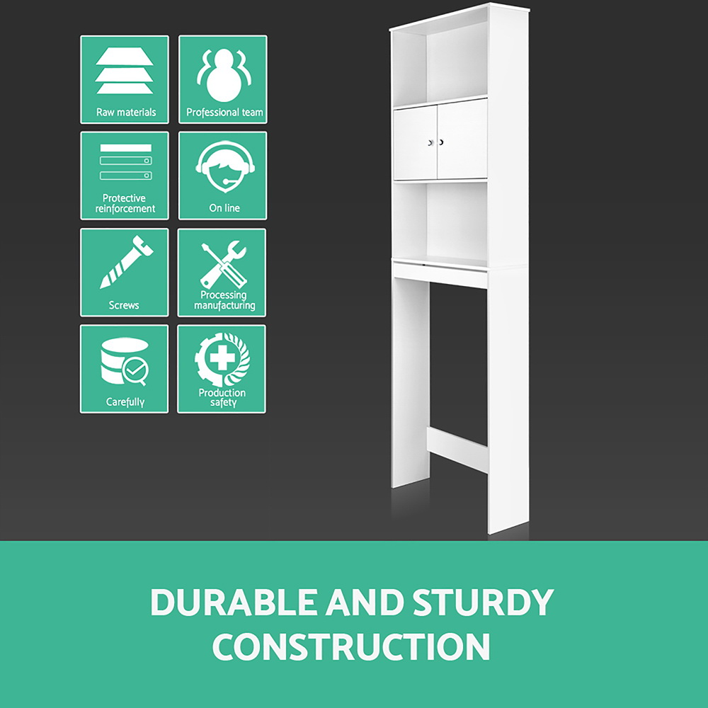 Artiss Bathroom Cabinet Over the Toilet Storage Shelf โ image 4